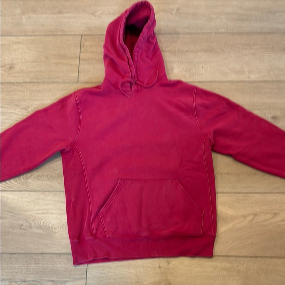 J.Crew Washed heritage 14 oz. fleece hoodie